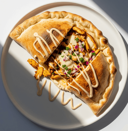 Chicken Tikka Calzone 