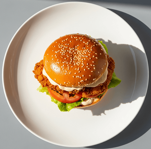 Kids Chicken Tender Burger 